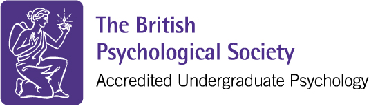 British Psychological Society accredited undergraduate psychology logo
